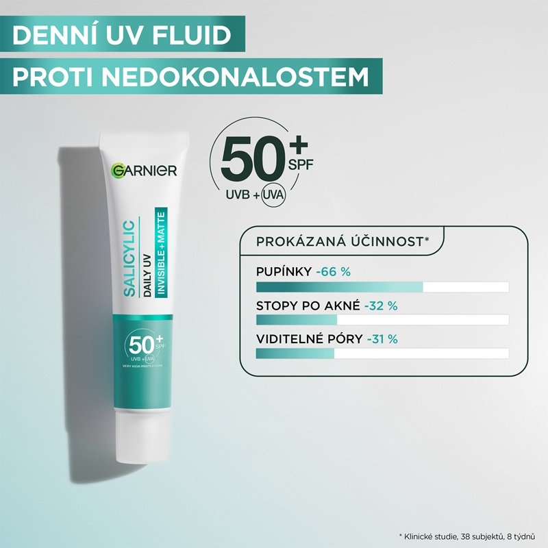 Pure Active BHA + Niacinamid UV fluid proti nedokonalostem SPF 50+ - 6